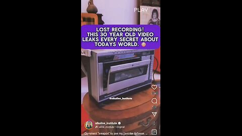 30 Year Old Video Is Spot On. Do Your Research. Our World Will Soon See & Hear This Truth Publicly.