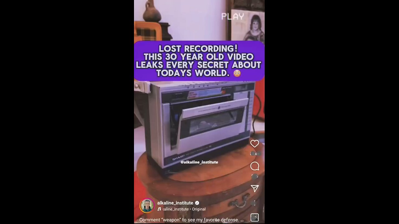 30 Year Old Video Is Spot On. Do Your Research. Our World Will Soon See & Hear This Truth Publicly.