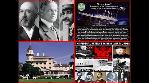 Why the titanic sank! why your "money" doesn't get you anywhere! The coverup of why your enslaved!