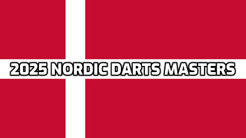 2025 Nordic Darts Masters Bunting v Lukasiak