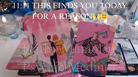 11:11 THIS FINDS YOU TODAY FOR A REASON🙌😇 OMG! FEELS LIKE A PERSONAL READING😲🙌💖💰