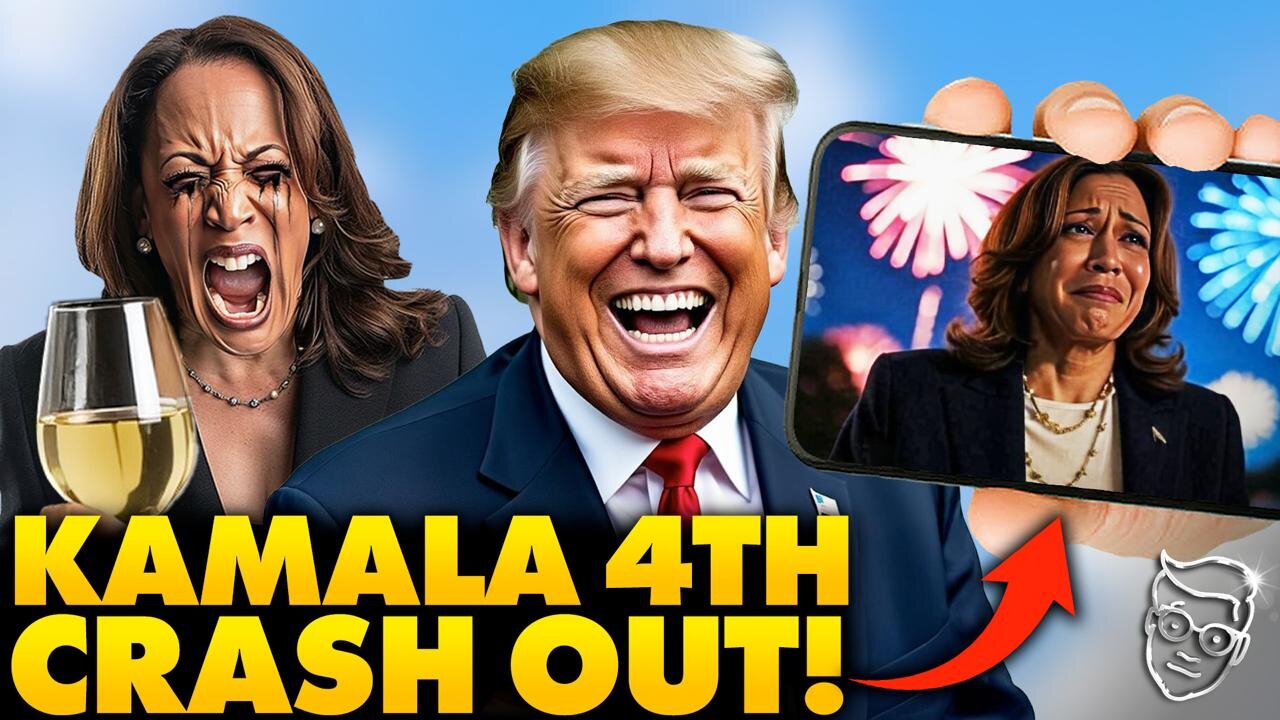 Kamala Throws Psychotic 4th of July Hissy-Fit TRASHING America, Internet ROASTS Her: ‘Is She DRUNK?’