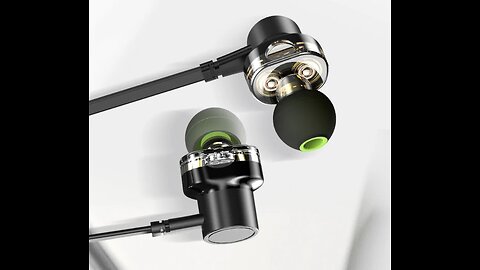 Dual-dynamic-driver Earphones That Don't Let You Compromise with Your Craving for Music