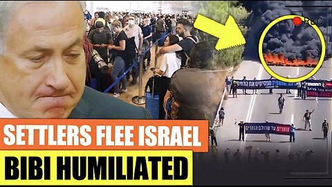 JUST IN: Chaos at Israeli Airports as Settlers FLEE VIOLENT PROTEST, MYSTRY HEATWAVE!