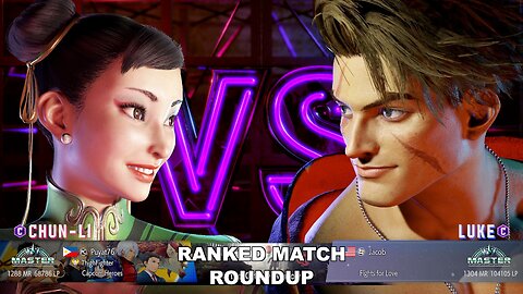 Kuya Kalbo SF6 Ranked Match Roundup. Chun Li Master Rank [Hori Fight Stick]