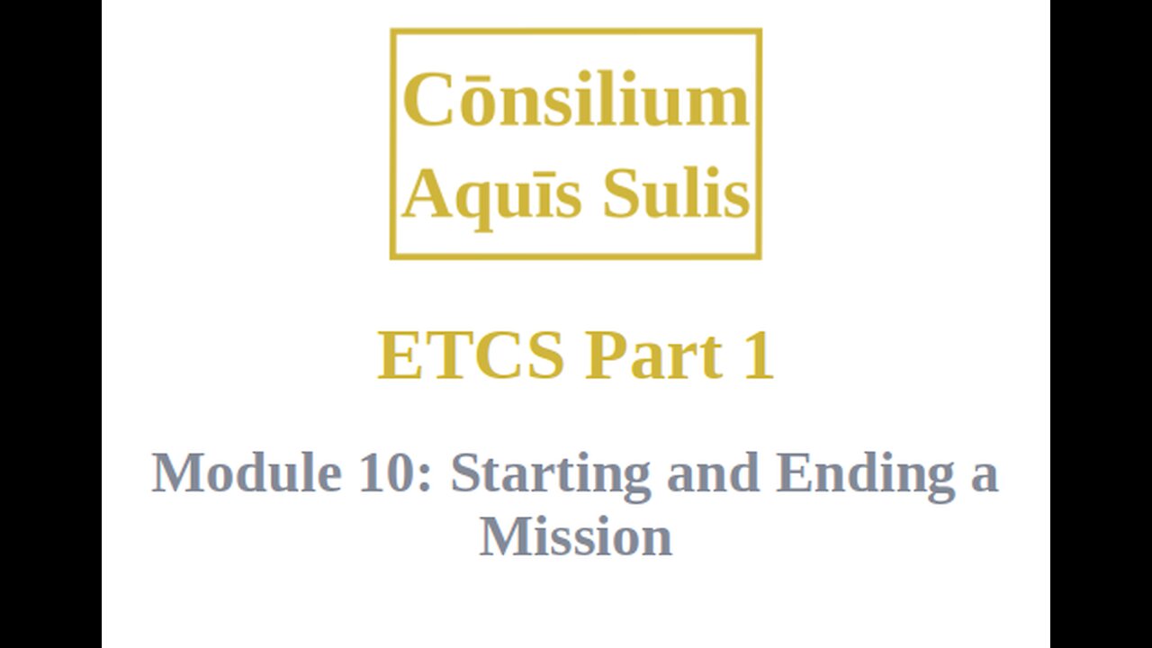 ETCS Part 1 Module 10 (English)