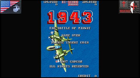 1943: The Battle of Midway (Arcade - Attract Mode) [NA Version of "1943 ミッドウェイ・海戦"]