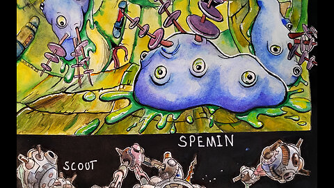 Drawing Spaceships and Aliens: Starflight Spemin