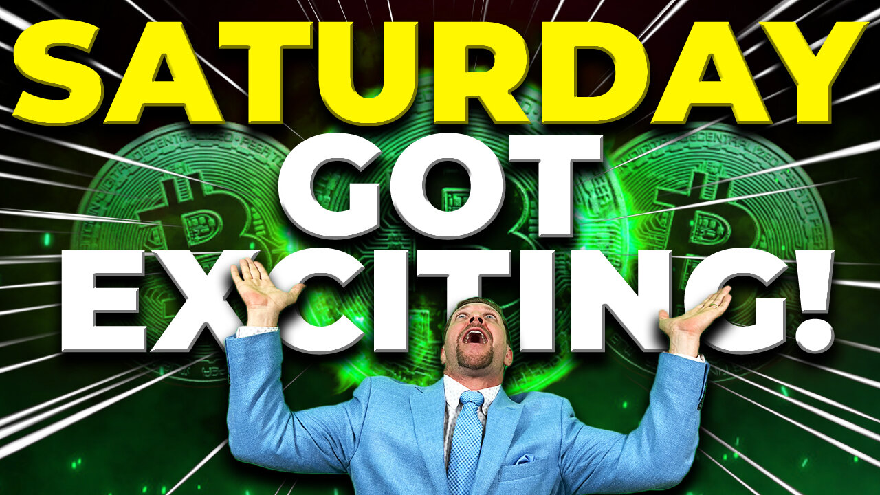 Saturday Bitcoin Update: Bitcoin’s On a Tear! No Stopping This Bull!