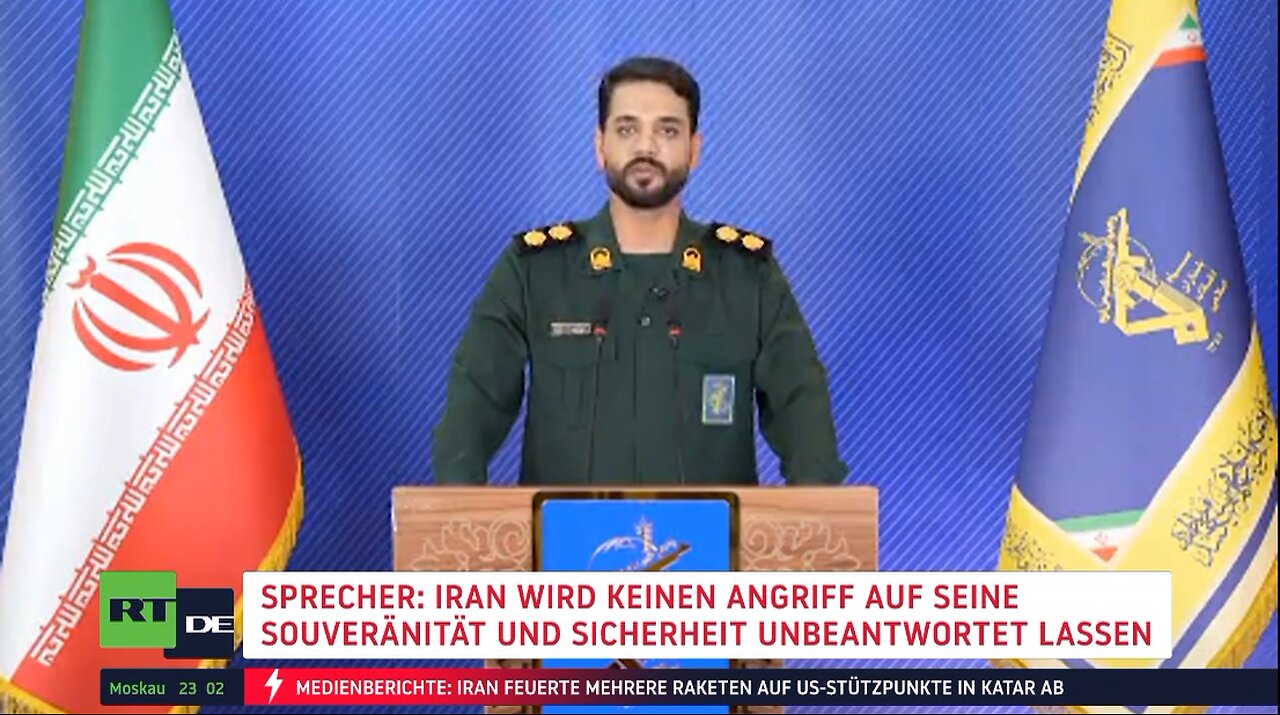 Iran greift US-Luftwaffenstützpunkt in Katar mit ballistischen Raketen an