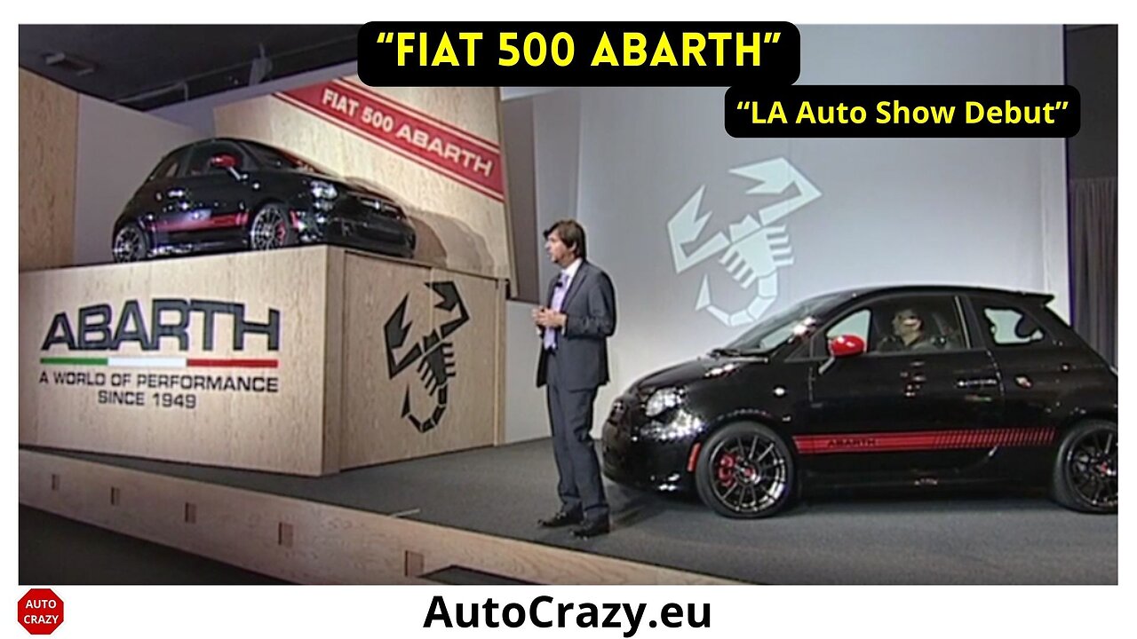 Fiat 500 Abarth Unleashed in America | 2012 LA Auto Show Reveal