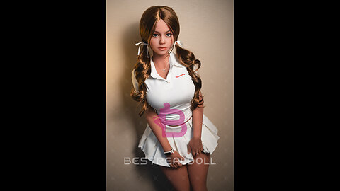 Mina Sexy Light Wheat Beauty Sex Doll（D Cup） -Silicone Head TPE Body