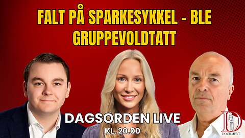 Falt på sparkesykkel – ble gjengvoldtatt | Dagsorden 20. juni