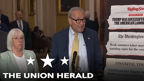 Senate Democratic Leadership Press Conference 09/09/2025