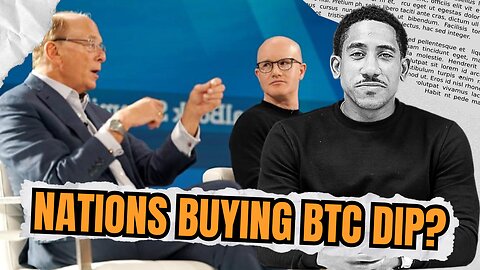 BlackRock CEO Larry Fink Reveals Why Nations Are Investing in Bitcoin