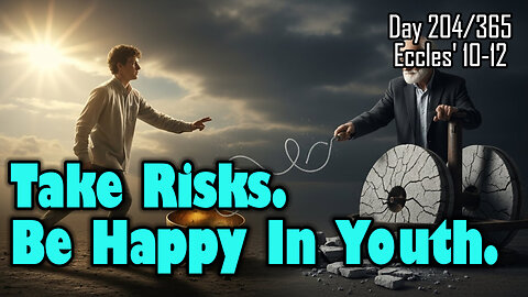 Day 204/365 - Cast Your Bread Upon The Waters | Remember Your Creator 🌅 #ecclesiastes #bible