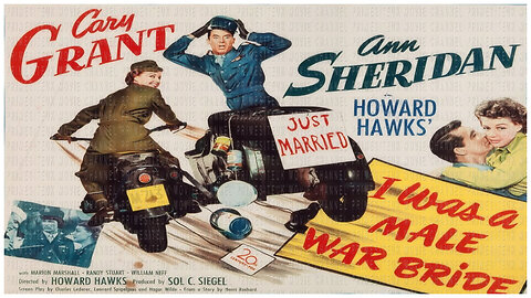 🎬 I was A Male War Bride - 1949 - 🎥 MOVIE TRAILER