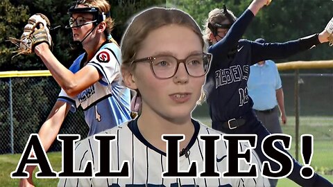 TRANSGENDER BUSTED FALSIFYING birth certificate! LIES to play on girl's softball team and DOMINATE!