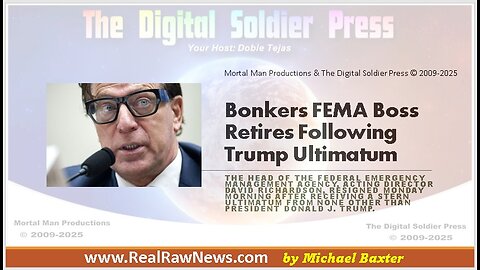 Bonkers FEMA Boss Retires Following Trump Ultimatum