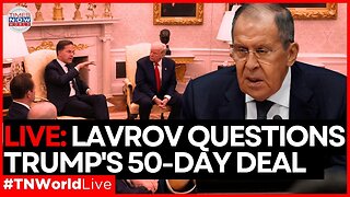 LIVE| "What's the Real Deal?" Lavrov Challenges Trump's 50-Day Ukraine Peace Plan| Times Now World