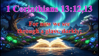 1 Corinthians 13:12,13, but then face to face: