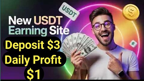New Best Long Term USDT Earning Platform | Make Money Online At Home