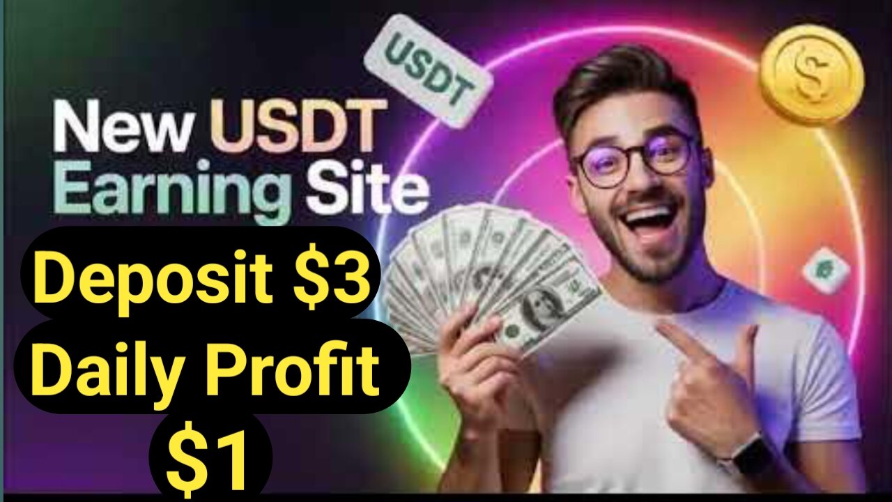 New Best Long Term USDT Earning Platform | Make Money Online At Home