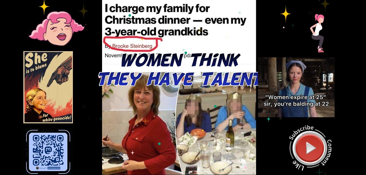 Women think they have talent