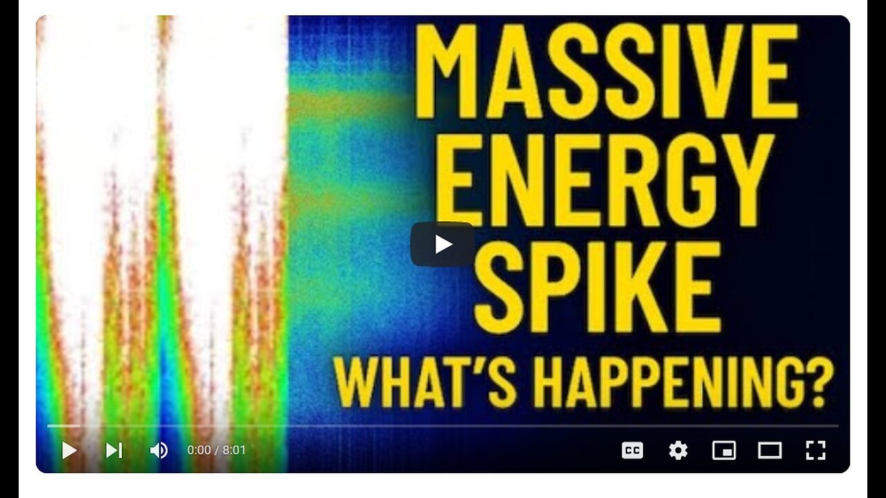 Is the Earth TRYING to Tell Us Something? Schumann Resonance Goes HAYWIRE! - MrMBB333