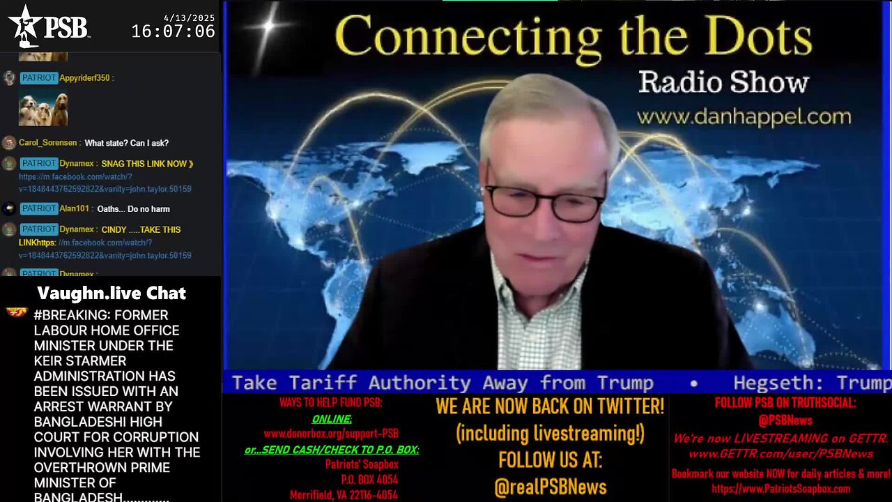 2025-04-13 16:02 EDT - Connecting the Dots: with Dan Happel