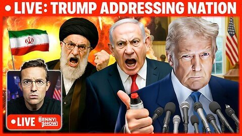 🚨BREAKING: Trump Speaking Live Right Now from White House After BOMBING Iran