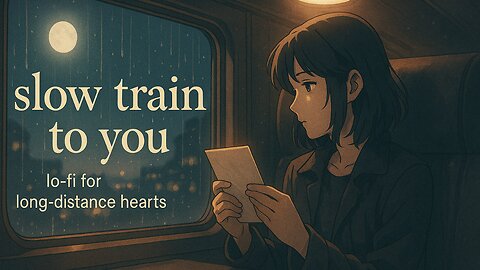 “slow train to you – lo-fi for long-distance hearts”