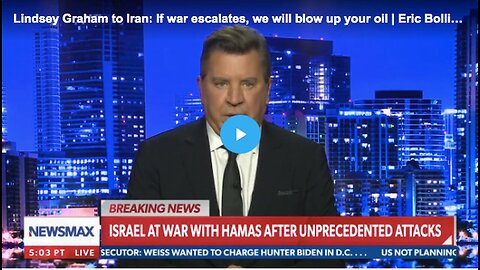 "Sen. Lindsey Graham's Threat to 'Blow Up' Iranian Oil Supplies"
