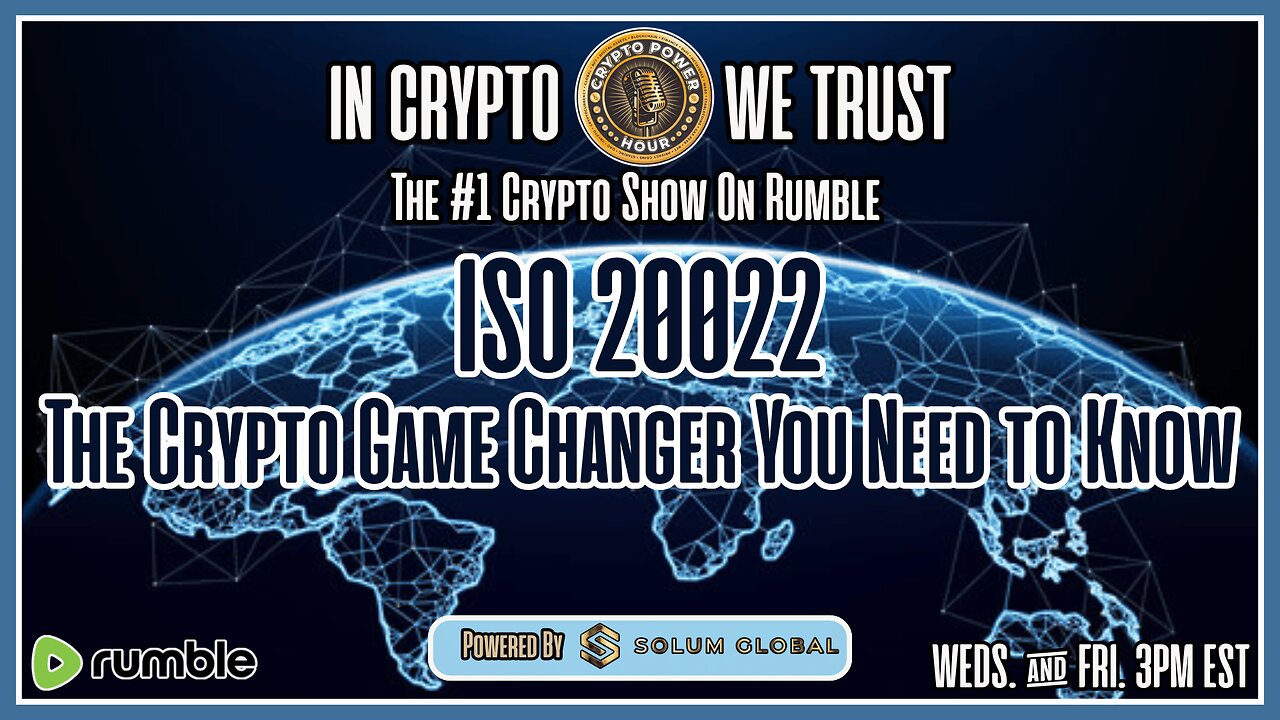 ISO 20022, The Crypto Game Changer You Need To Know