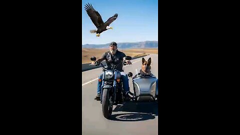 Hero dog fights vs eagle
