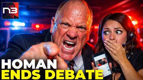 Developing: Tom Homan Looked Them Dead in the Eye and Said Five Words That ENDED the Entire Debate