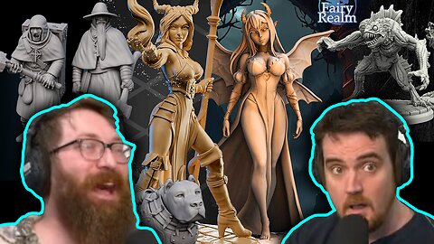Kickstarter Miniatures 62 - Tom and Ben