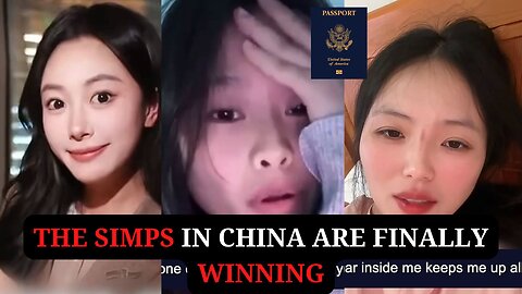 The simps in China are Finally Winning