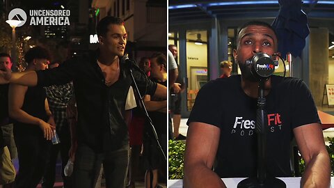 Coked out nutjob wants to fight Myron on Israel argument