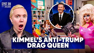Jimmy Kimmel Puts on Anti-Trump Drag Queen Story Time For Children, and Trans Rhetoric in Free Fall