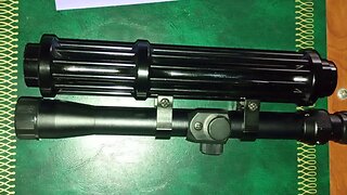 02, putting together the laser and scope, #edc , m