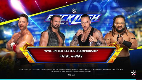Jacob Fatu vs. Drew McIntyre vs. Damien Priest vs. LA Knight