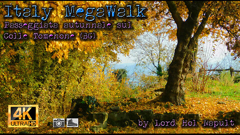 Italy MegaWalk - Passeggiata autunnale sul Colle Tomenone (BG)