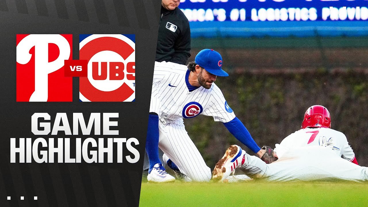 Phillies vs. Cubs Highlights (4/27/25)