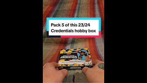 Pack 5 of this 23/24 Credentials hobby box
