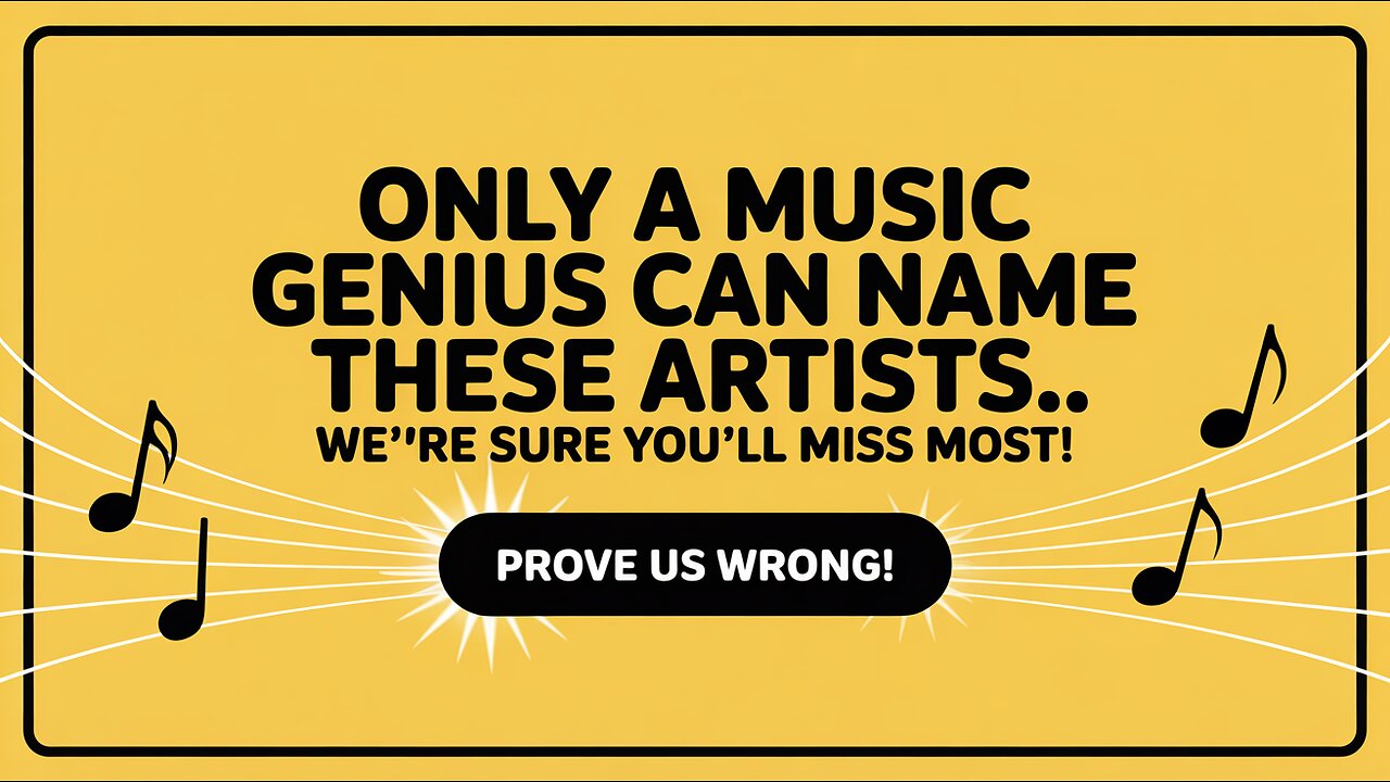 Impossible Music Quiz For Music Geniuses