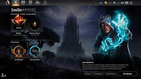 Magic the Gathering Arena Standard - Mythic Laddering