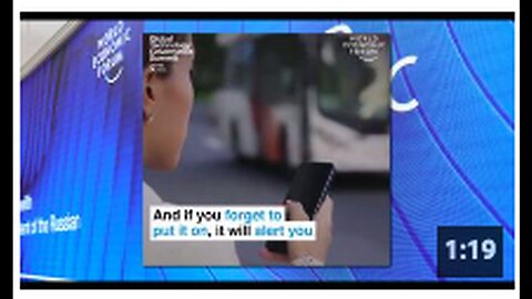 "'Smart Mask' Alerts You When Forgotten, Promoted by World Economic Forum"