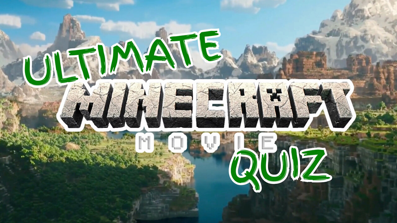 The Ultimate Minecraft Movie Quiz 🧱⛏️💎 | Quizzly Bears