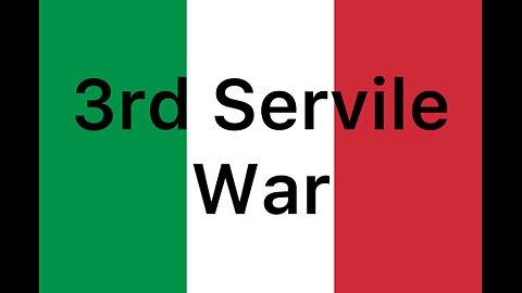 Christian History: 3rd Servile War
